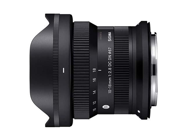 SIGMA 10-18mm F2.8 DC DN ContemporaryiLmRF APS-Cpj