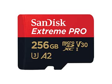 TfBXN Extreme Pro microSDXCJ[h 256GBiSDSQXCZ-256Gj