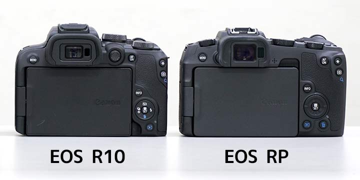 EOS R10EOS RP̔r wʃYt